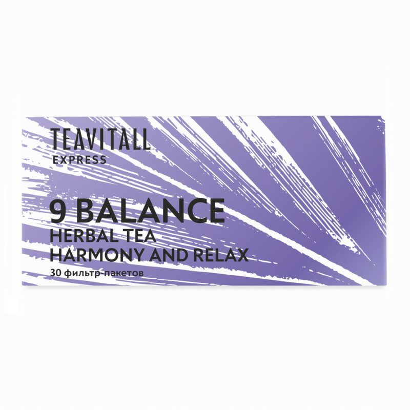 TeaVitall Express Balance 9, 30 фильтр-пакетов